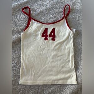 Brandy Melville “44” graphic tank